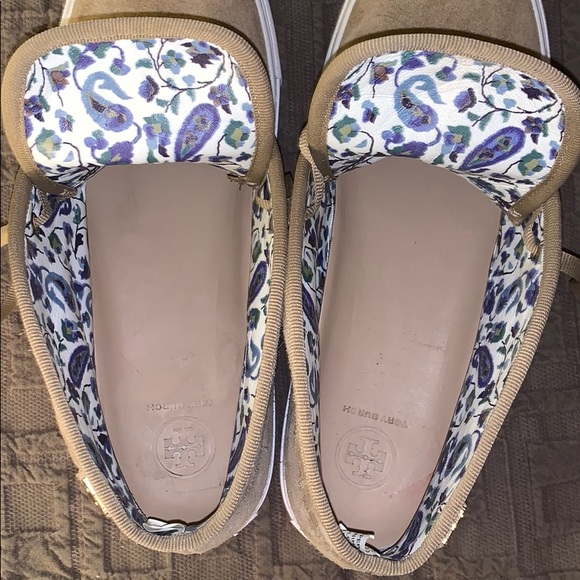 AUTHENTIC TORY BURCH SUEDE SNEAKERS - Picture 6 of 6